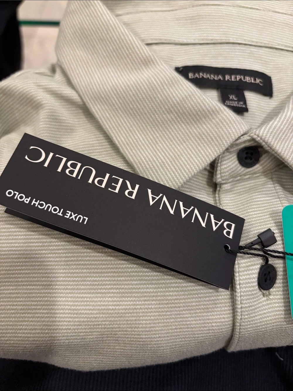 Banana Republic Men's Luxe Polo new